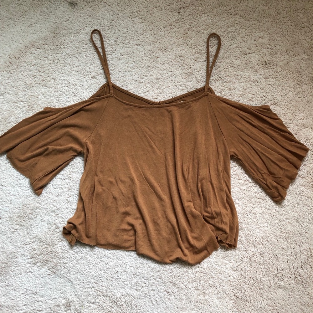 Off the shoulder tank
